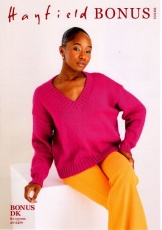 Knitting Pattern - Hayfield 10596 - Bonus DK - Sweater